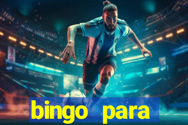 bingo para despedida de solteira para imprimir